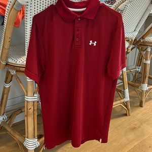 Men’s crimson under armour shirt